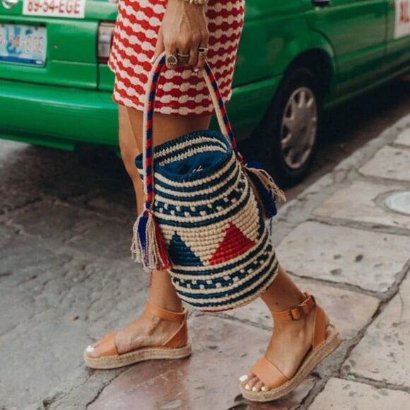 Soludos Camel Leather Espadrille Sandals Size 9 - Picture 3 of 9